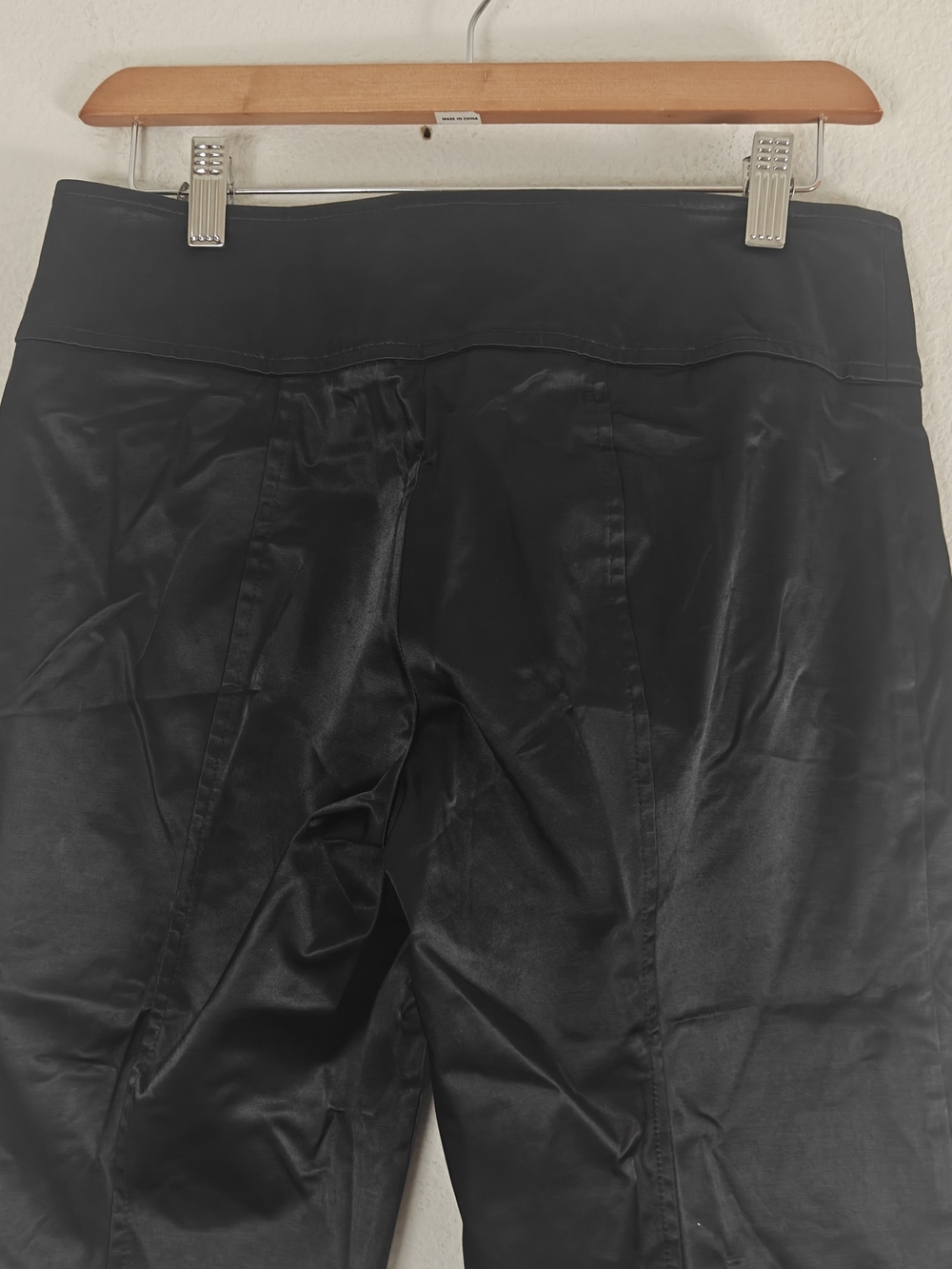 Vintage Cache Satin Capri Pants Low Rise Y2K Chic Size 4 - Picture 12 of 13